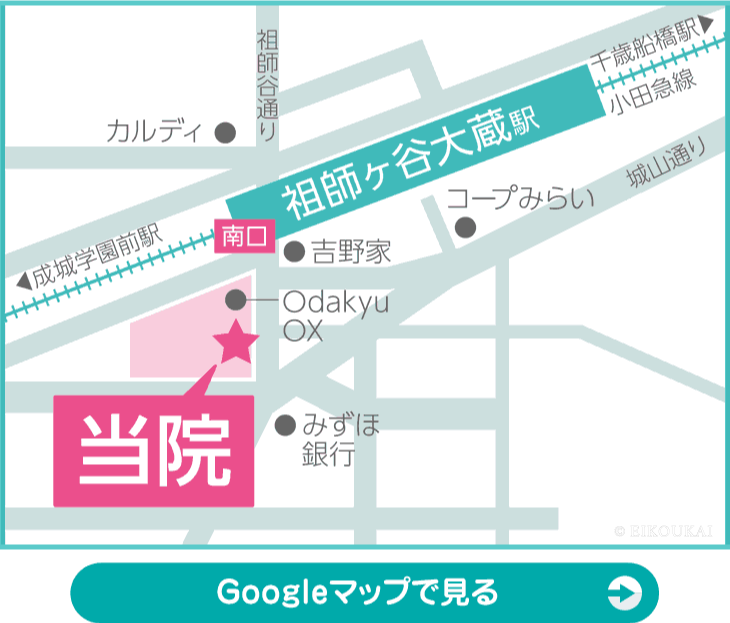 祖師ヶ谷大蔵駅前南口地図